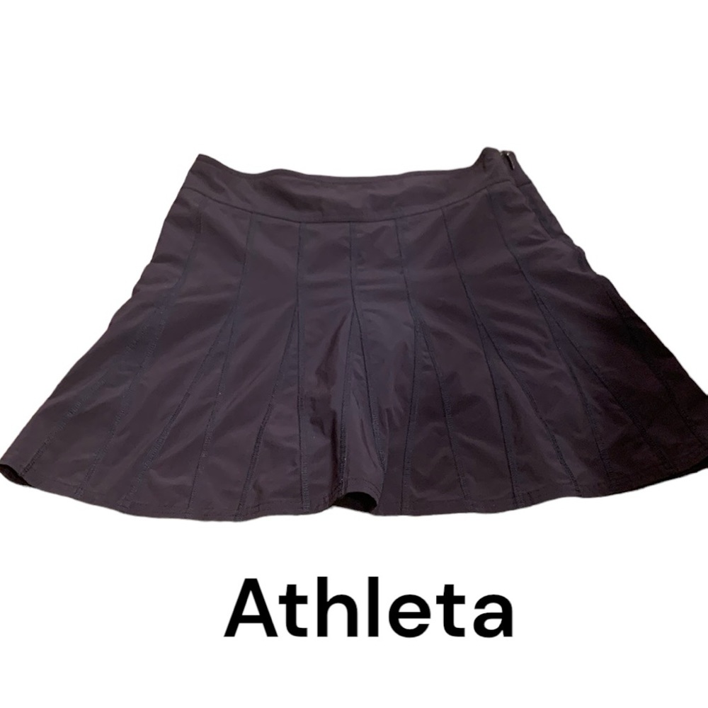 Athleta skirt/shorts navy blue women’s size 6